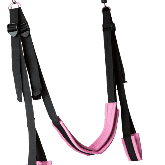 Pink Dual Hook Sex Swing